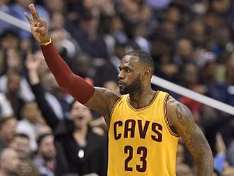 WATCH: LeBron James' versi...