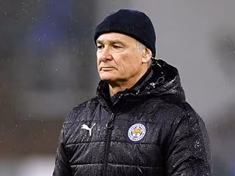 Claudio Ranieri gets the dread...