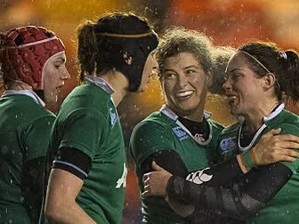 Ireland's Women's team...