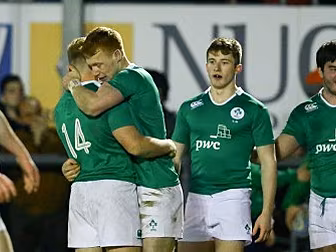 Gallery: Ireland Under 20s win...