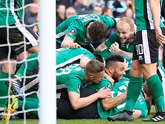 Lincoln City hero Sean Raggett...