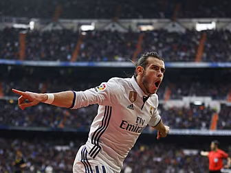 Gareth Bale scores on Real Mad...