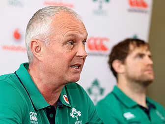 Ireland team manager hopeful I...