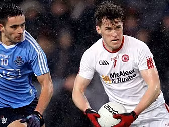 Enda McGinley: Tyrone closing...