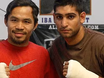Pacquiao and Khan confirm Apri...
