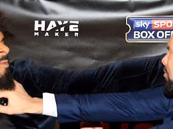 Bellew on Haye: "He got a...