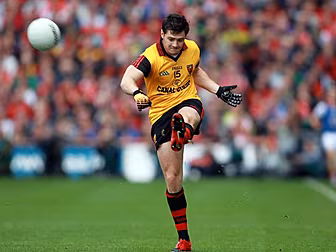 Down's Marty Clarke forced...