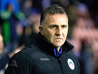 Wigan manager recovering after...