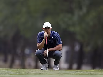 Rory McIlroy within striking d...