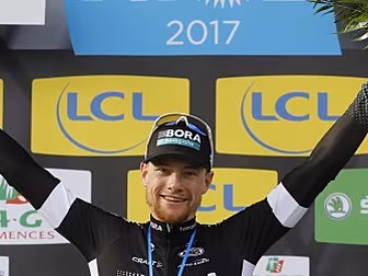 Ireland's Sam Bennett wins...