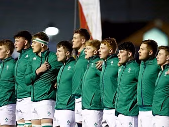 Nigel Carolan names Ireland U2...