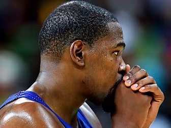 Kevin Durant has no timetable...