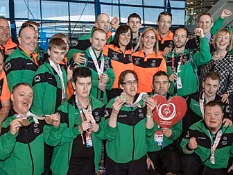 Team Ireland arrives home to a...