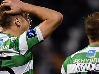Shamrock Rovers under pressure...