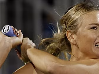 Maria Sharapova looking forwar...
