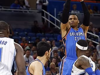 Russell Westbrook scores 57 as...