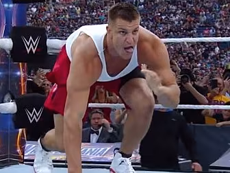 WATCH: Rob Gronkowski invades...