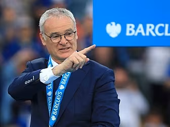 Claudio Ranieri doesn't be...