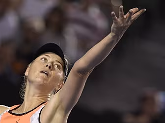 Maria Sharapova's first op...