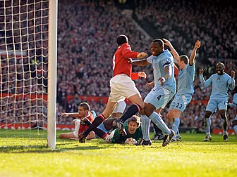 The last Man City derby XI of...