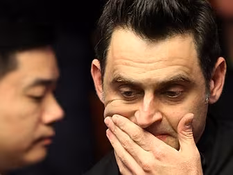 Ding knocks O'Sullivan out...