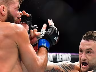 Frankie Edgar rooting for Max...