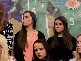 Sue Ronan reacts to the Women&...