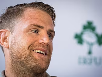 Jamie Heaslip isn't hiding...