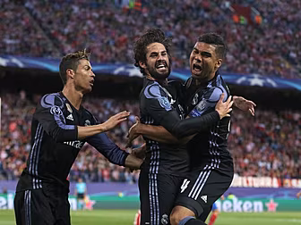Real Madrid thwart Atletico to...