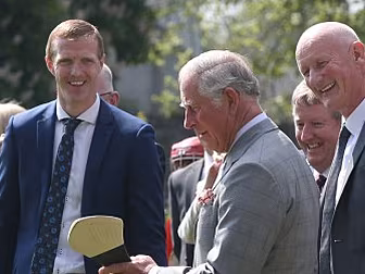 WATCH: Prince Charles plays hu...