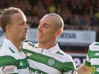 Celtic reach the 100-goal mark...