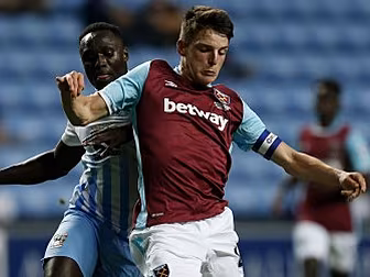 West Ham's Declan Rice ear...