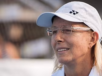 Martina Navratilova wants the...