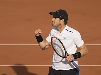 Andy Murray books place in Fre...