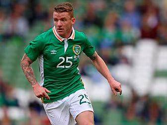 Ireland's Jonny Hayes set...