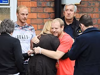 Families applauded at news of...