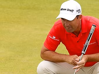 Padraig Harrington on the Iris...