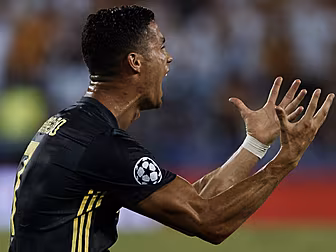 Ronaldo's tears from Juve...