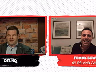 Tommy Bowe and Mike Ross share...