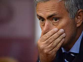 Jose Mourinho's ice bucket...