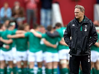 Donnacha Ryan and Keith Earls...