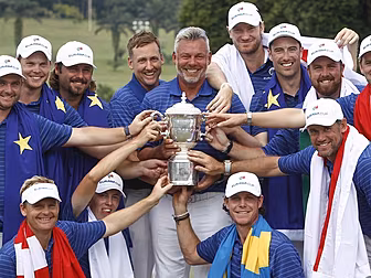 Darren Clarke guides Europe to...