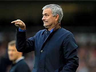 Vendors selling Jose Mourinho...