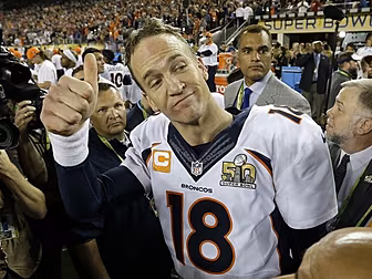 Peyton Manning enthusiastic fo...