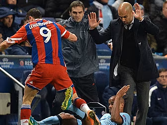 Bayern's Robert Lewandowsk...