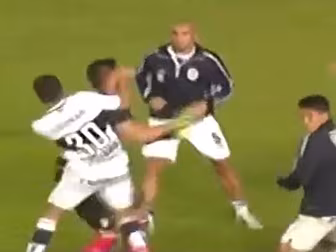 WATCH: Massive brawl in "f...