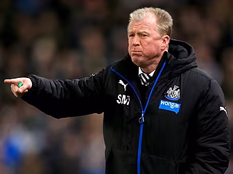 Newcastle manager Steve McClar...
