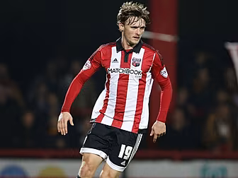 Brentford midfielder dropped a...
