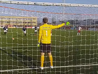 Edwin Van der Sar saves penalt...