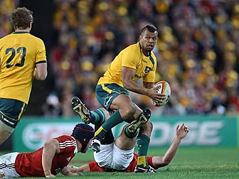 Kurtley Beale struck down with...